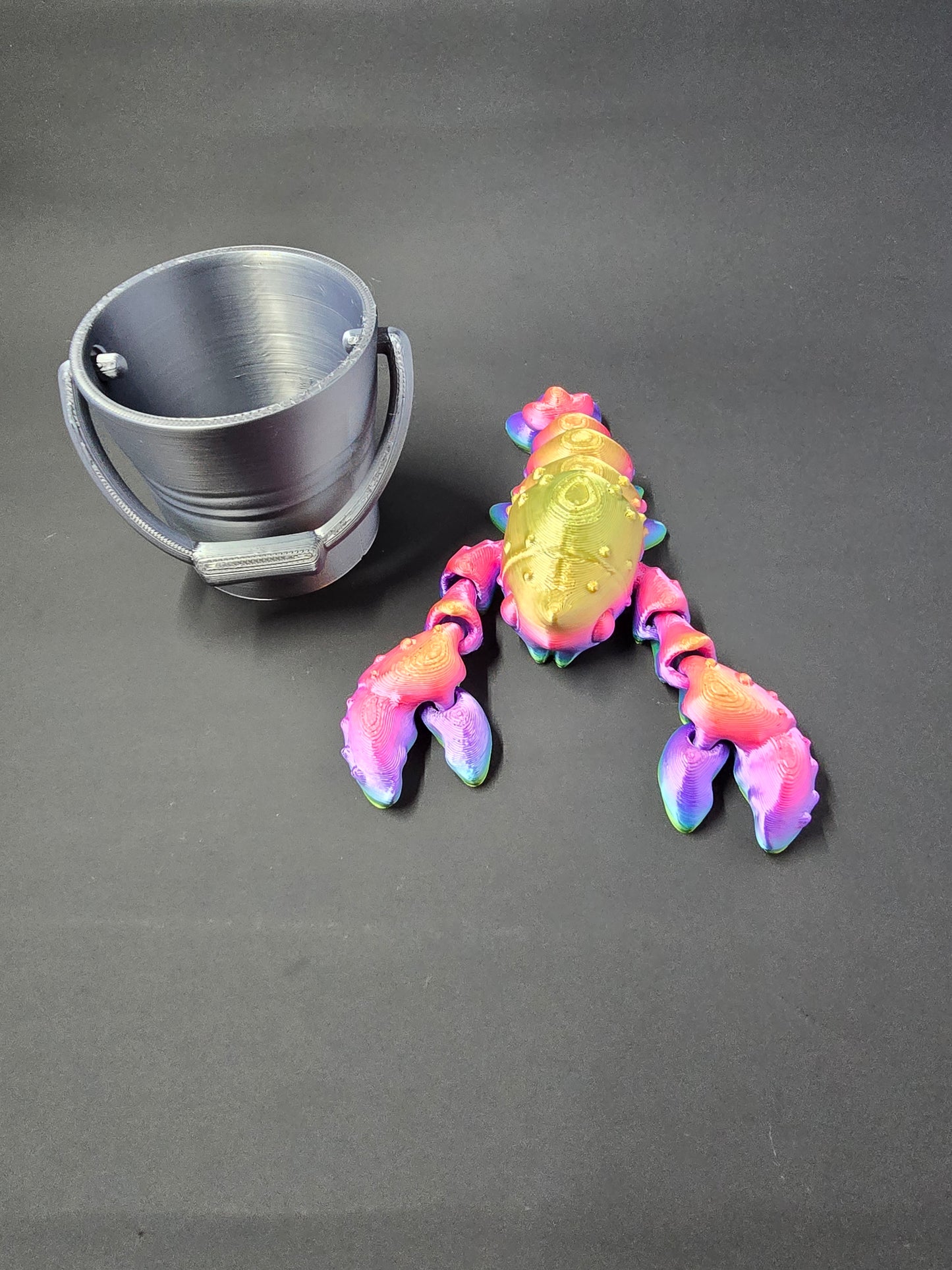 Flexi Lobster in a Bucket