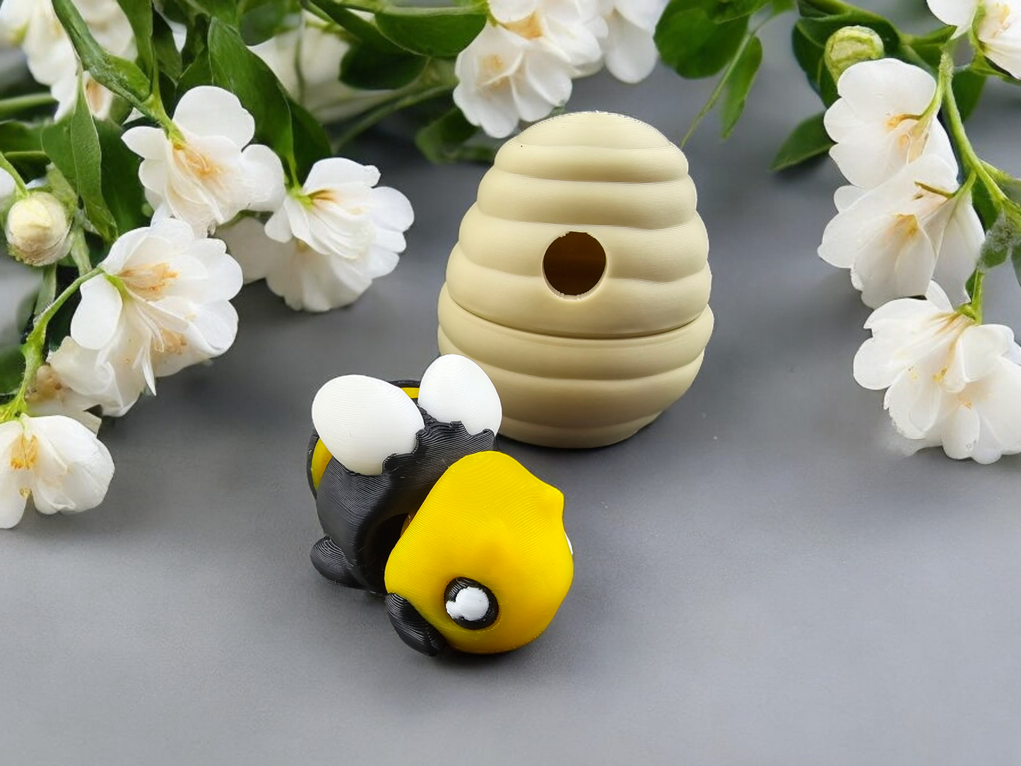 Bee with Hive